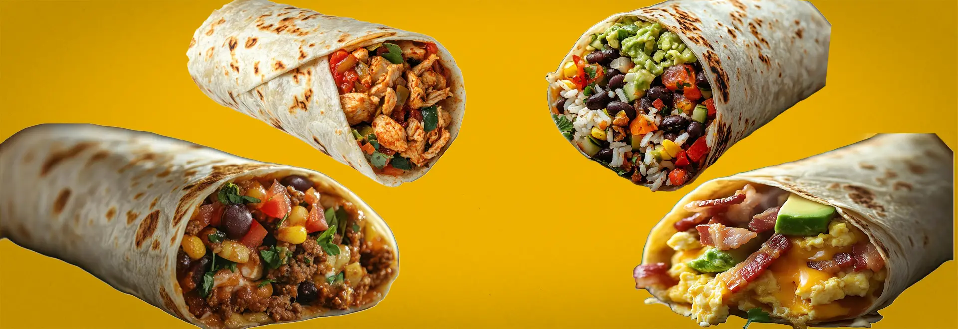 Etli ve sebzeli burrito – MiaBurrito Fethiye otantik Meksika lezzetleri